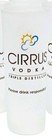 Set Of 6 Cirrus Vodka Frosted Shot Glasses 4  Tall 2 Fl  Oz  Discontinued Rare