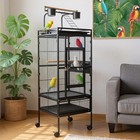 60  Large Bird Cage Play Top Parrot Finch Flight Cage Macaw Cockatoo Pet Supply
