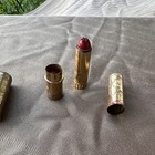 Vintage Revlon Gold Tone Lipstick Tube Holder Case