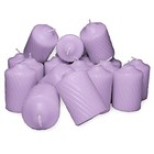 Lavender Scented Votive Candles - 15 Hour Long Burn Time - Textured Finish -    