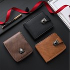 Men Rfid Blocking Wallet Pu Leather Bifold Credit Card Holder Money Purse