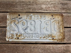 1970 Connecticut Dealer License Plate Db 1892
