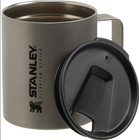 New In Box  Stanley Titanium Camp Mug - 12 Oz   bpa Free In Sandblasted  93 Msrp