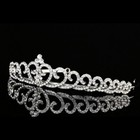 Bridal Headpiece Heart Rhinestone Crystal Prom Wedding Tiara V979