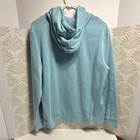 Adidas Essentials Women   s Blue Hoodie Xl Fleece Logo