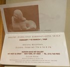 Inge Hardison  Three Black Sculptors Exhibition Flyer 1989