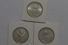               Russia 3 Commemorative Coins Lot B66  700