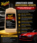 Meguiar   s Mirror Glaze 26 Hi-tech Yellow Wax Carnauba Wax 16oz Car Polish