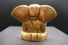 Antique Bronze Small Ganesha Statue Ganesh India Hindu Elephant God Figurine