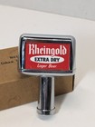 Rheingold Beer Tap Handle Knob  extra Dry  Vintage 1960s Breweriana Nos Lager