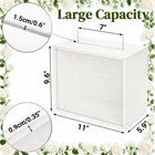 White Wedding Card Box With Slot  11  Wooden Large Envelope Box  Money Gift S   