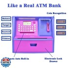 Atm Savings Bank With Debit Card  Electronic Piggy Bank For Real Money  Coin 