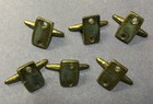 6 Small 1 1 2     Inch Brass Look Boat Cleats
