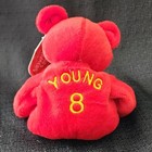 Salvino s Bammers Steve Young  8 49ers Red Plush Bear Nfl Vintage 1999