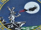 Cvl-22 Uss Independence Patch Light Aircraft Carrier Usn 1st Night Carrier Ww Ii