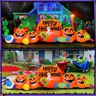 8ft Halloween Inflatable Decorations Outdoor  Pumpkins