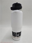Hydro Flask 32oz Wide Mouth Flex Straw Travel Bottle - White Read Description