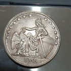 1988 Philippines  1 Trade Dollar Silver Coin 0 720 Fine Km 110 Business Strike