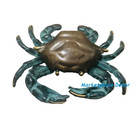 Crab Doorknocker Brass Door Knocker Coastal Nautical Ocean    Spi Home 30748