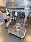 Antique English Silverplate Samovar Tea Urn Burner Prov Patent 1758 12 Hallmark