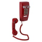 Standard Wall Phone  Red   T-25 Red W o Mw