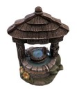 Dollhouse Miniature 3  Resin Garden Wishing Well  wishes 10   -beautiful Detail