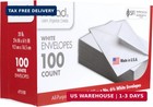 Mead  6 3 4 Security Envelopes 3 6x6 5 White Gummed 100 Count