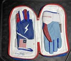 Bruce Bolt - Creator Series - Premium Pro Long Cuff Batting Gloves  Adult Small