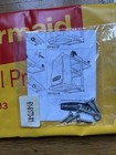 Rubbermaid Commercial 6183 Zippered Yellow Vinyl Cleaning Cart Bag New