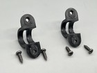 Seat Brackets  2 Pk  Parts For Medline Basic Steel Rollator Walker W  8   Wheels