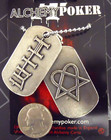 Him Heartagram Dog Tags New Vintage Ville Valo Rare Necklace 2003 Official