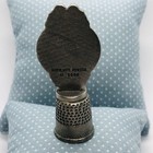 Personalized Rawcliffe Pewter Thimble W  Engraved Mkl Monogram