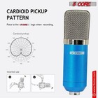 5core Recording Microphone Podcast Bundle Professional Condenser Mic Kit