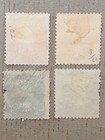 Chile 15  17-19   1867 Christopher Columbus Stamps   Used