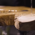 Table Top Epoxy Resin 1 Gallon Kit Crystal Clear Coating Casting Bar Tops Wood