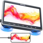10 1  Full Hd Screen Car Headrest Dvd Player Back-seat Tv Monitor Hdmi Usb Av In