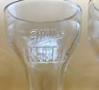 4 Vintage  miller Chill Aztec Thunderbird  Pilsner Beer Glasses Collectibles