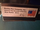 Bexley America The Beautiful Rollerball Pen Blue Ink Chrome Trim