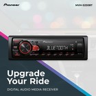 Pioneer Mvh-s230bt 1-din Digital Media Receiver     Bluetooth  Usb  50w X 4    