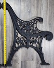 Antique Cast Iron Bench Ends Victorian Style Park Garden Vintage Garden Decor