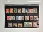 Postage Stamps Mozambique Zebra Vintage Set 21 Pcs Overprint Cancelled Mh Used