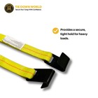 10 Pk 2  X 30  Ratchet Straps W flat Hook Wll 3333lbs Heavy Duty Tie Down Strap