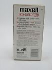 Maxell Tc-30 Hgx Gold Camcorder Video Tapes Vhs-c Lot Of 3 Premium High Grade