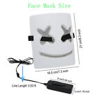 Dj Marshmello Led Mask Helmet For Rave Party Cosplay Costume Prop Music Festival