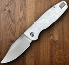 Cmb Made Knives Lucky Folding Knife 3    14c28n Steel Blade Aluminum Foil Handle