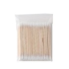 100pcs Double-ended Cotton Swabs Fine Pointed Tips For Nail Art   Makeup