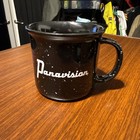 Vintage Panavision Cameras Mug Speckled Enamel Film 35mm Cinema Imax Camping