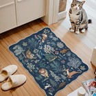 Jungle 2x3 Door Rugs For Entryway Indoor  Washable Small Kitchen Rug Non Slip 