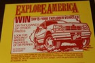 Lot Of 3 Dr  Pepper  Explore America Ford Explorer Giveaway Promo Clings