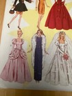 Vintage Mccall s 8552 Sewing Pattern Fashion Barbie Doll Clothes Uncut